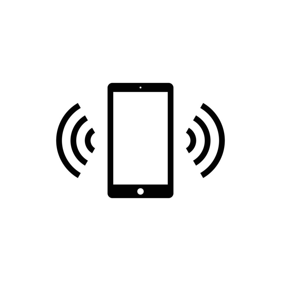 ringing phone icon design template vector