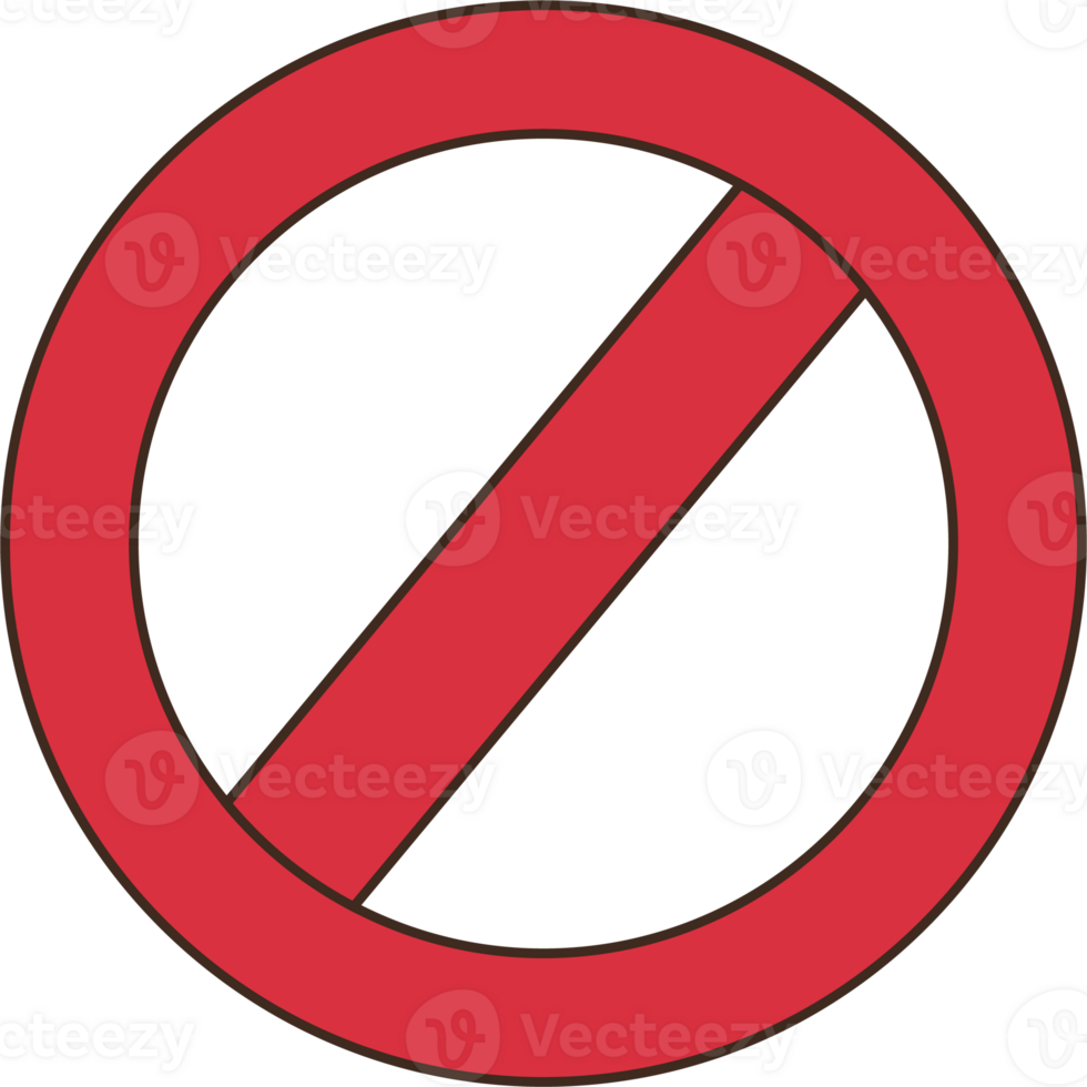 No Entry Symbol Graphic png