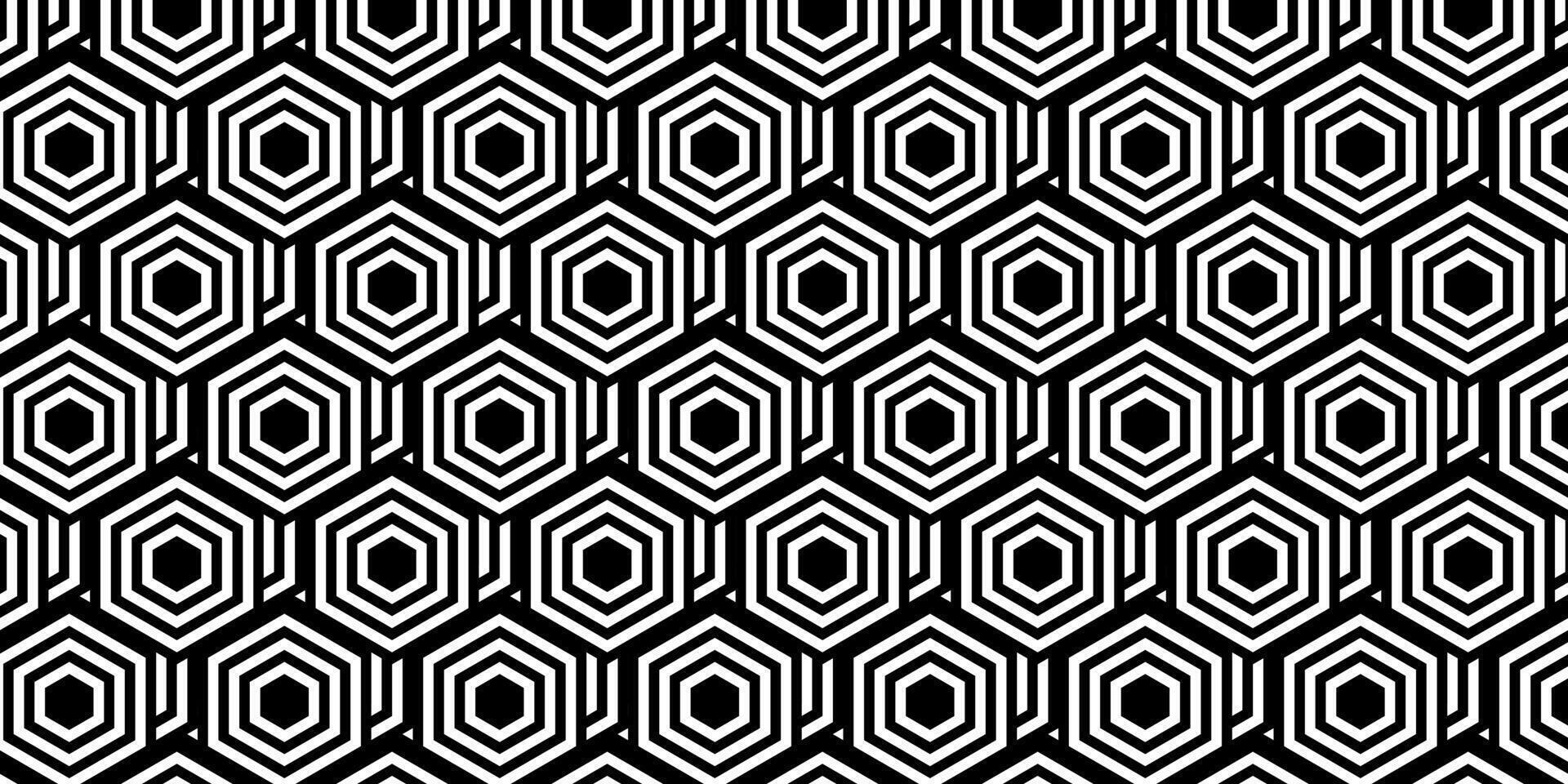 Stylish monochrome hexagon pattern. Design for prints, digital projects. vector