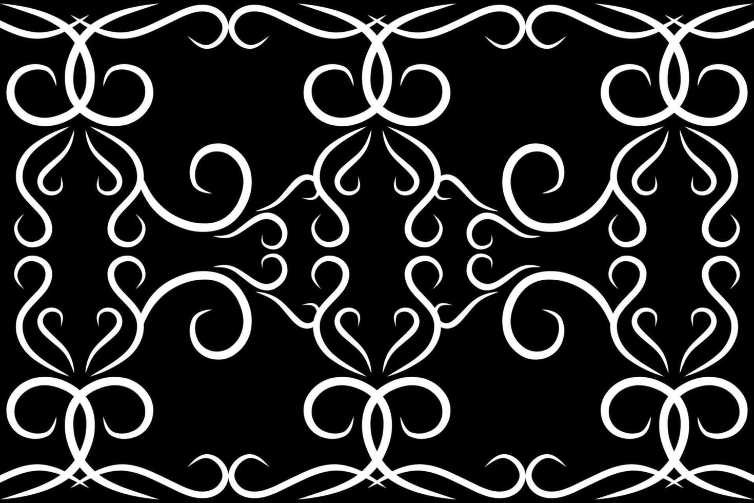 Abstract geometric. Black and white background. Modern stylish texture. Illustration. vector