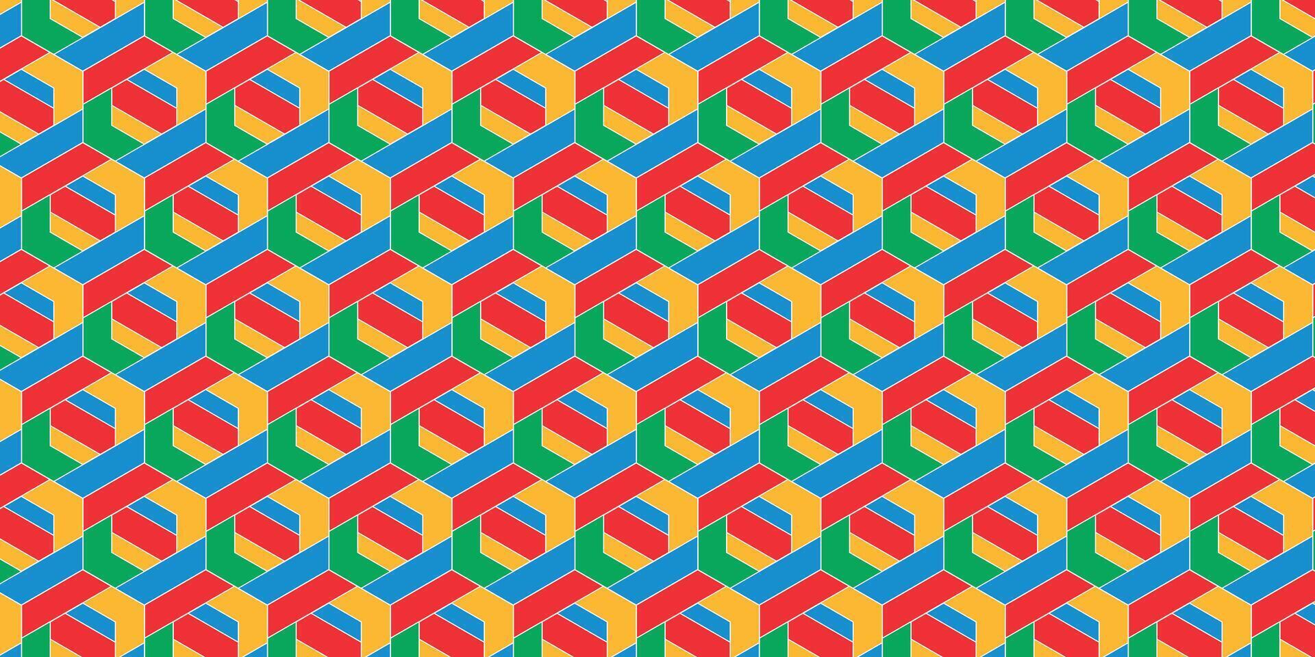 Geometric pattern background design. illustration. vector