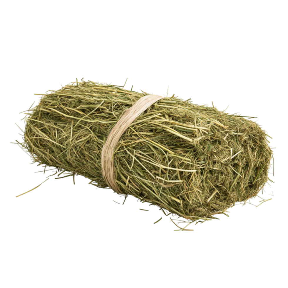 a roll of hay on transparent background. png