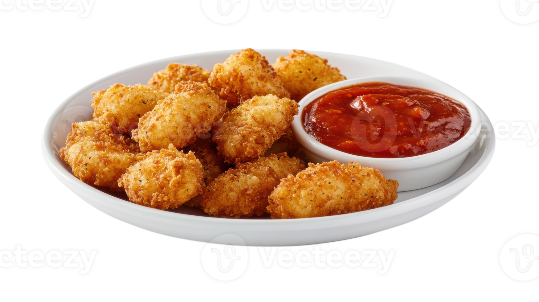 A Delectable Plate of Crispy Calamari Served with Rich Marinara Sauce Perfect for Appetizers or Restaurant Menus. png