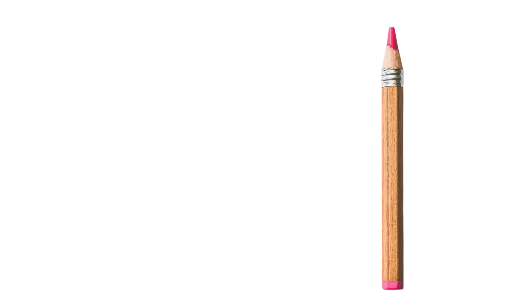 A Classic Wooden Pencil with a Pink Eraser Perfect for School Supplies and Creative Projects Featuring a Timeless Design for Students and Artists. png