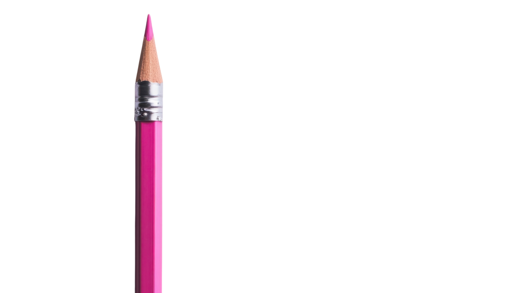 A Classic Wooden Pencil with a Pink Eraser Perfect for School and Office Use in Any Creative Project. png