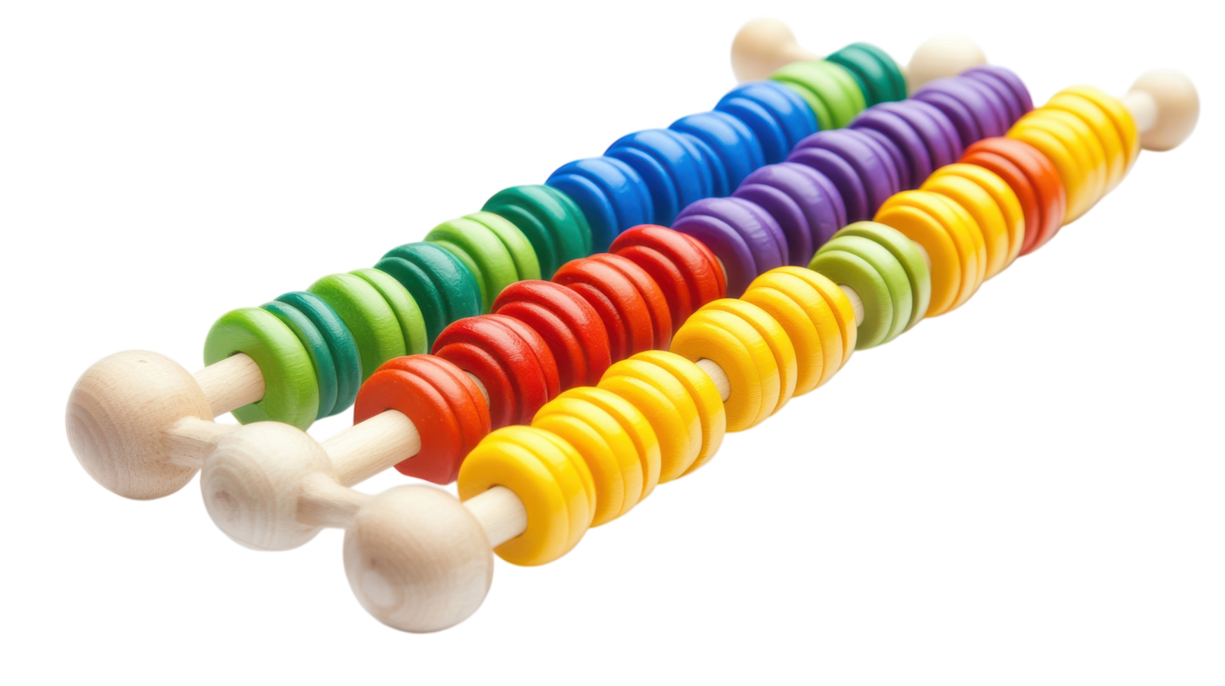 Exploring the Educational Benefits of a Classic Wooden Abacus with Colorful Beads for Learning and Development. png