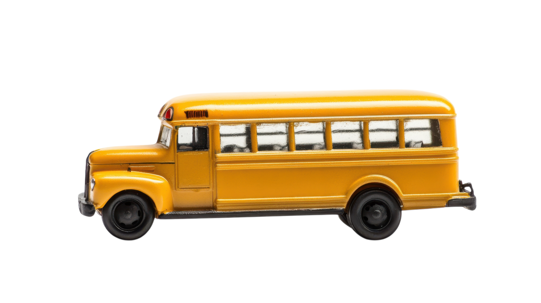 Charming Miniature Yellow School Bus Toy Perfect for Decor and Collectibles, Ideal for School-Themed Events and Children's Playtime. png