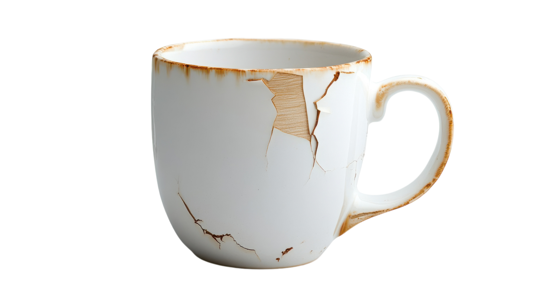 A Clean White Ceramic Coffee Mug Perfect for Morning Coffee or Tea, Ideal for Cozy Home or Office Use, Great for Personalizing with a Custom Design or Logo. png