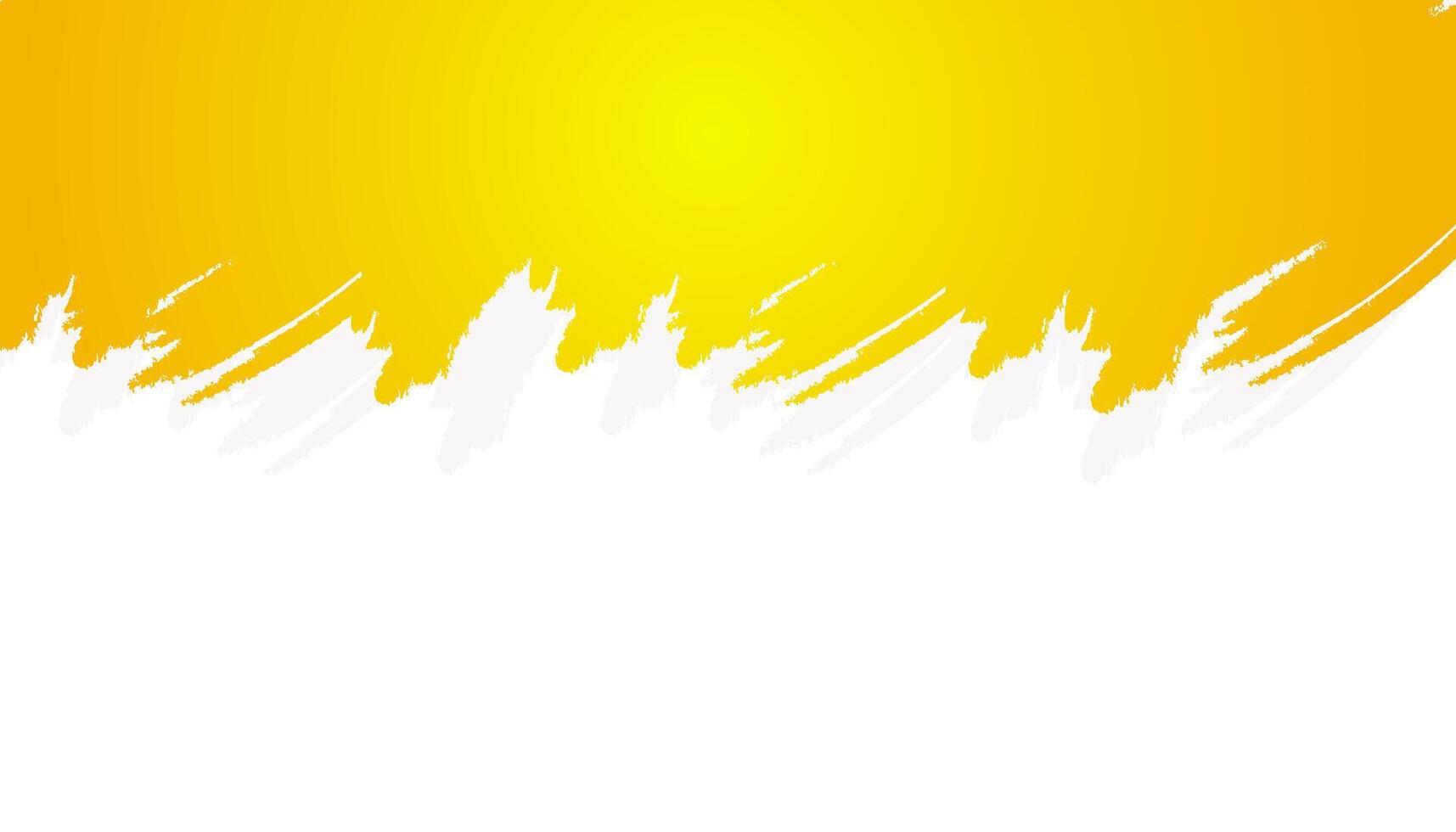 Abstract yellow and white grunge texture background design vector
