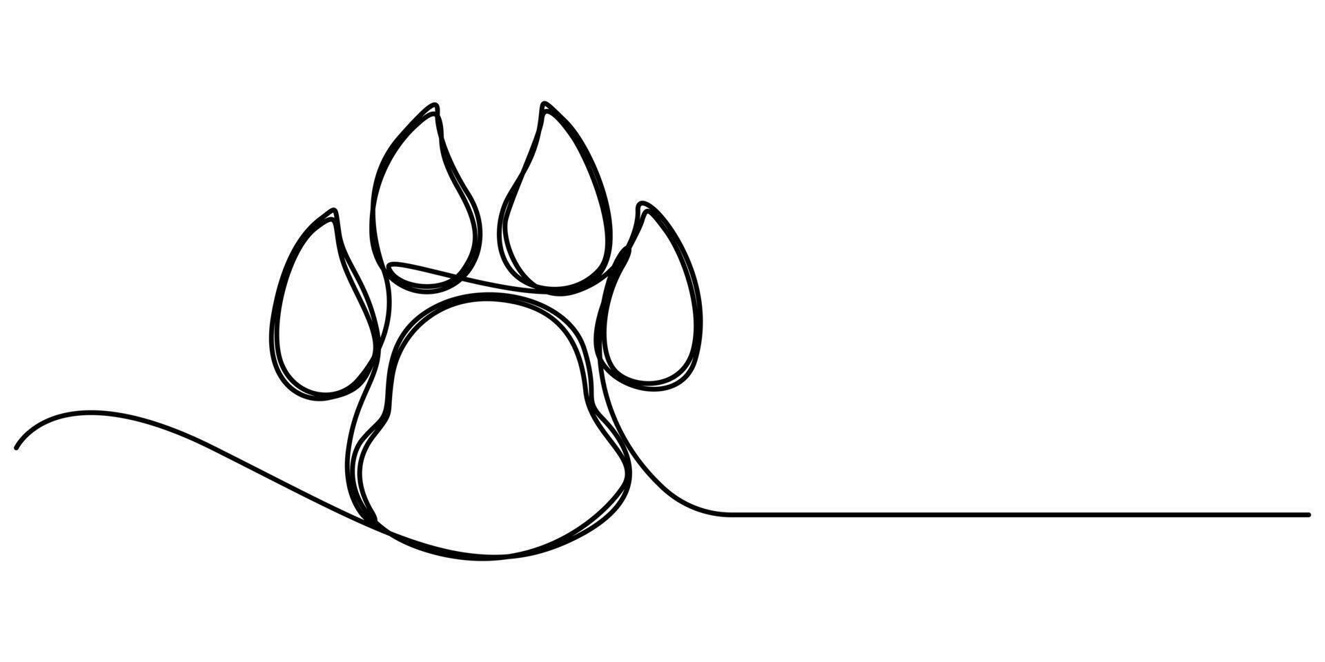 Continuous One Line Drawing of Adopt Me Icon Hand Drawn Symbol Illustration vector