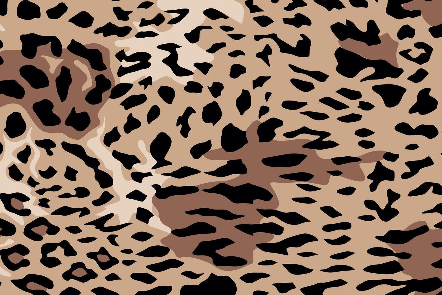 abstract cheetah skin design art vector