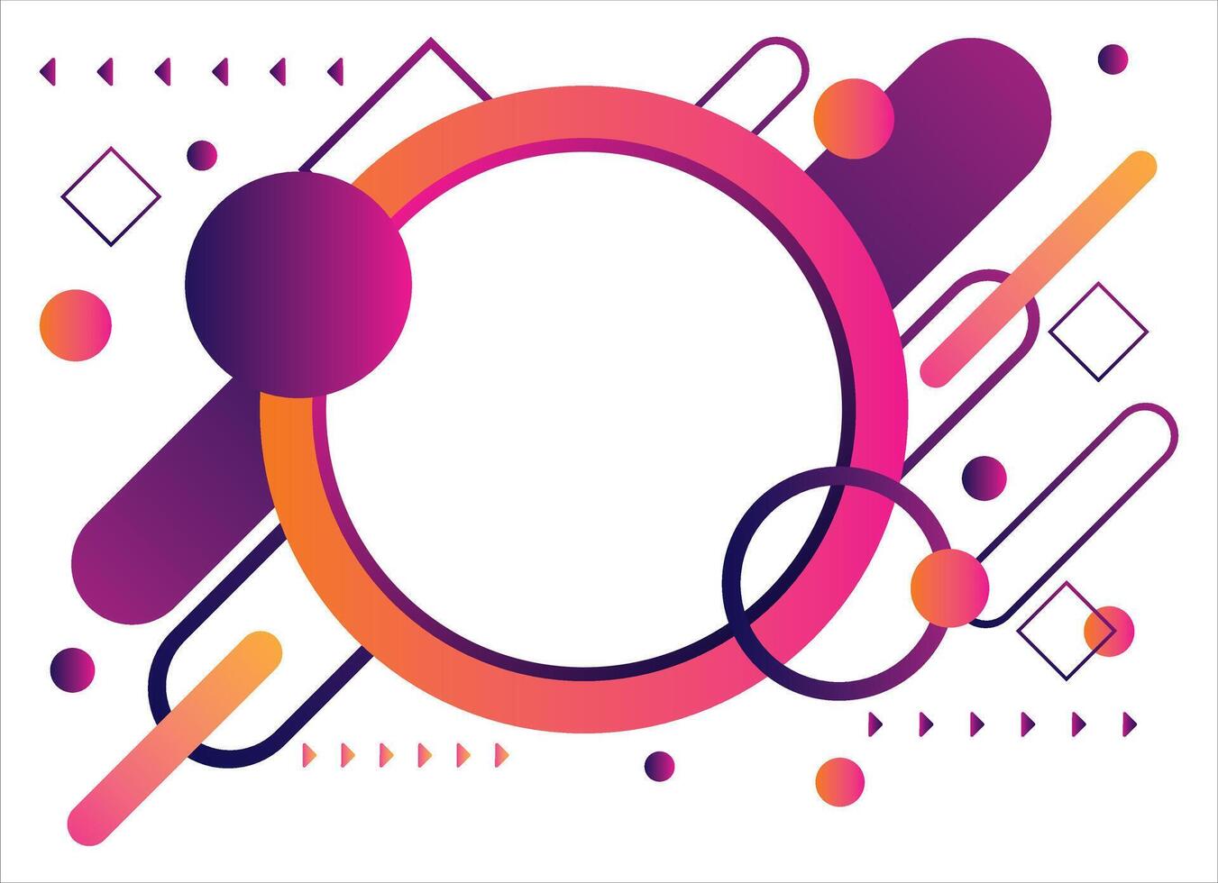 modern colorful geometric background vector