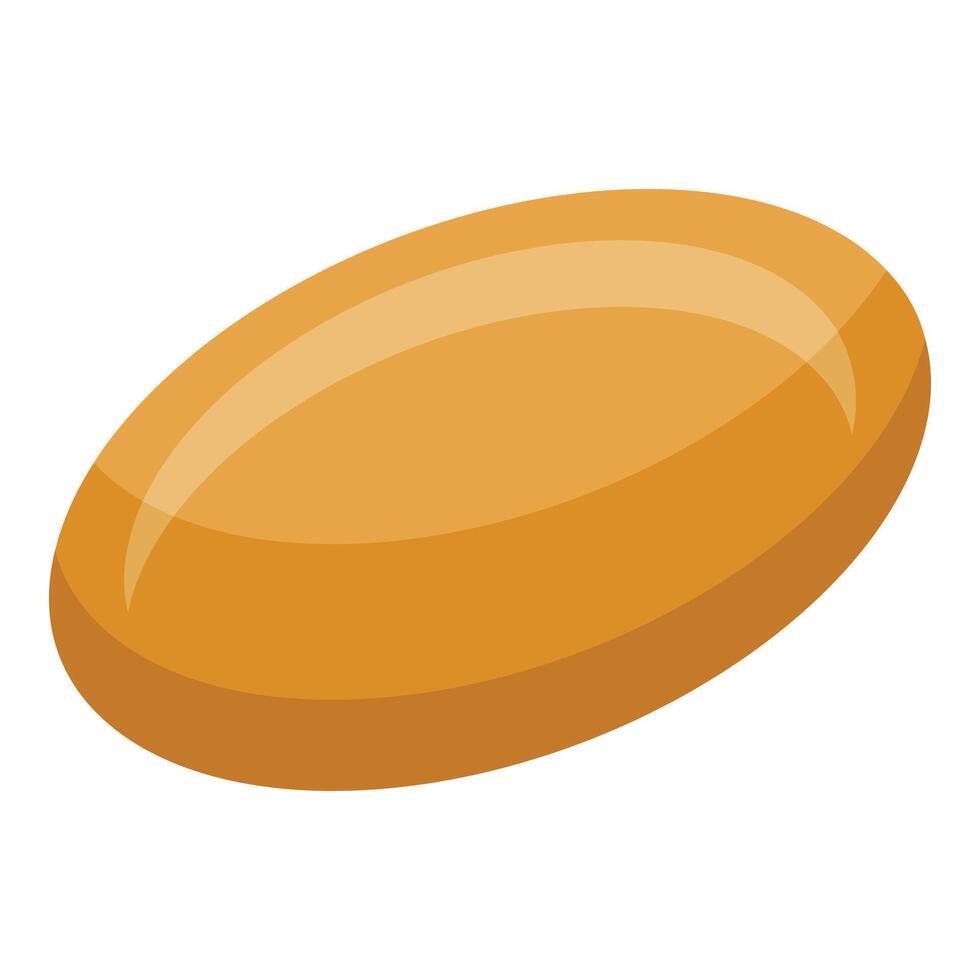 Fish oil capsule promoting health and wellness through supplementation vector
