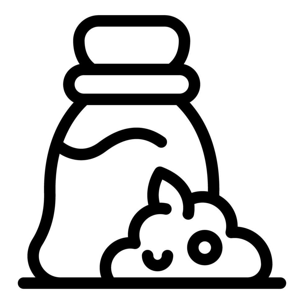 Kawaii ground spices jar with lid and cute face pouring out seasoning for cooking vector