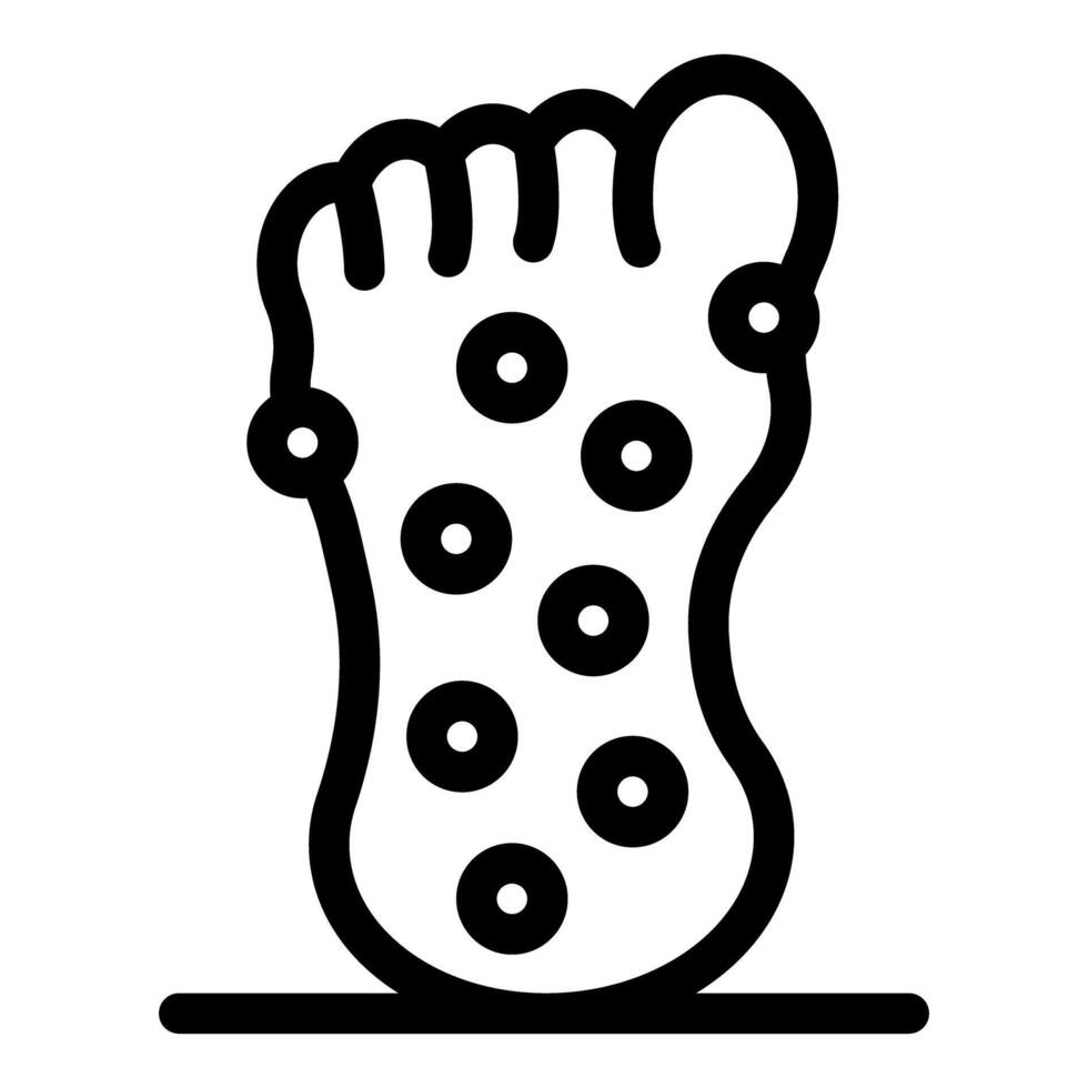 Foot pumice stone scrubbing for soft and smooth skin vector
