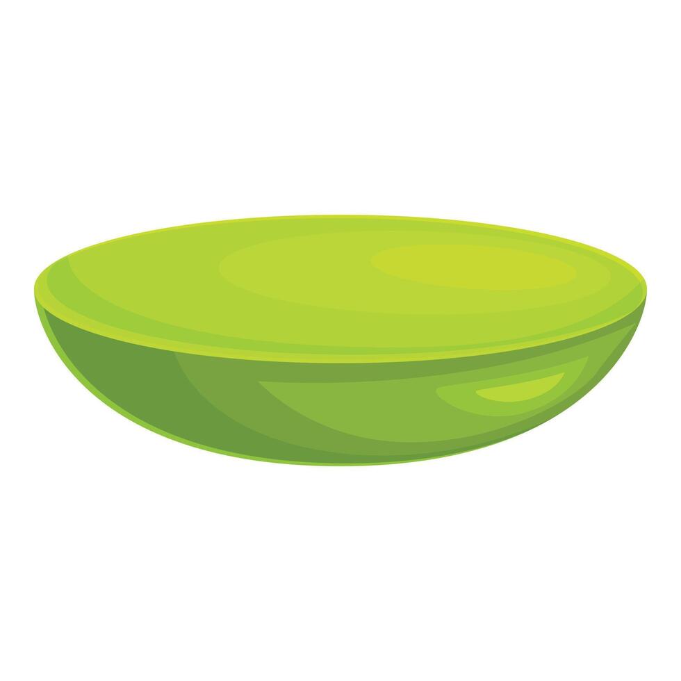 Half green melon isolated on white background representing summer and freshness vector