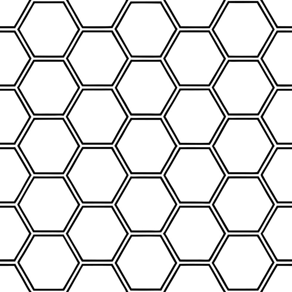 Futuristic hex grid seamless pattern tech inspired isolated white background perfect for digital branding app interfaces futuristic packaging concept as Tech inspired futuristic he vector