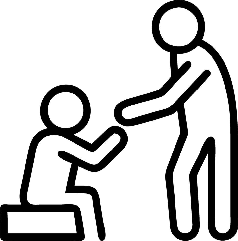 Candid Father Son DIY Project in Garage A Hands On Learning Moment vector