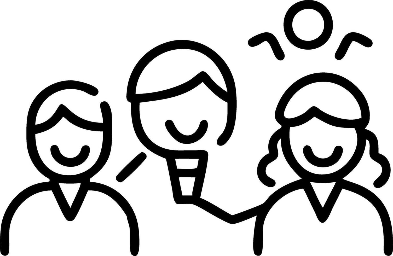 Candid Family Moments Generations Enjoying Ice Cream Cones at an Outdoor Festival A Joyful Celebration of Connection and Bonding in Natural Light vector