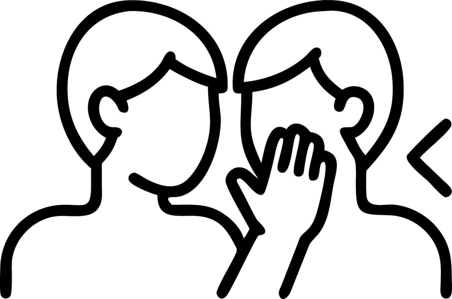 Candid Friends Sharing Secrets in a Quiet Cafe Capturing Trust and Connection in Stock Photography vector