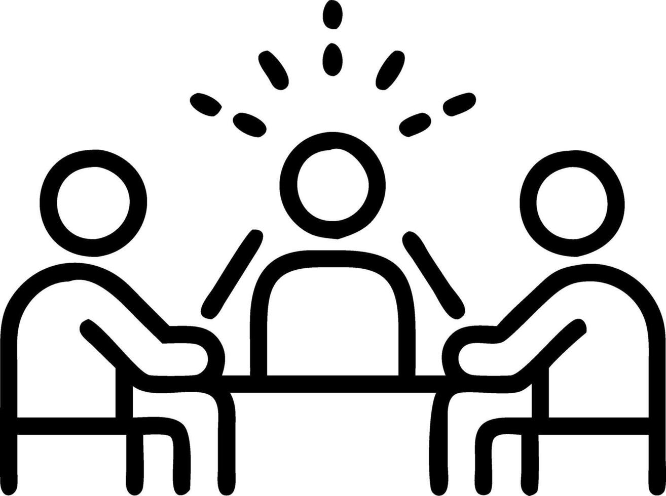 Bokeh digital art of a team enjoying a celebratory office lunch together vector