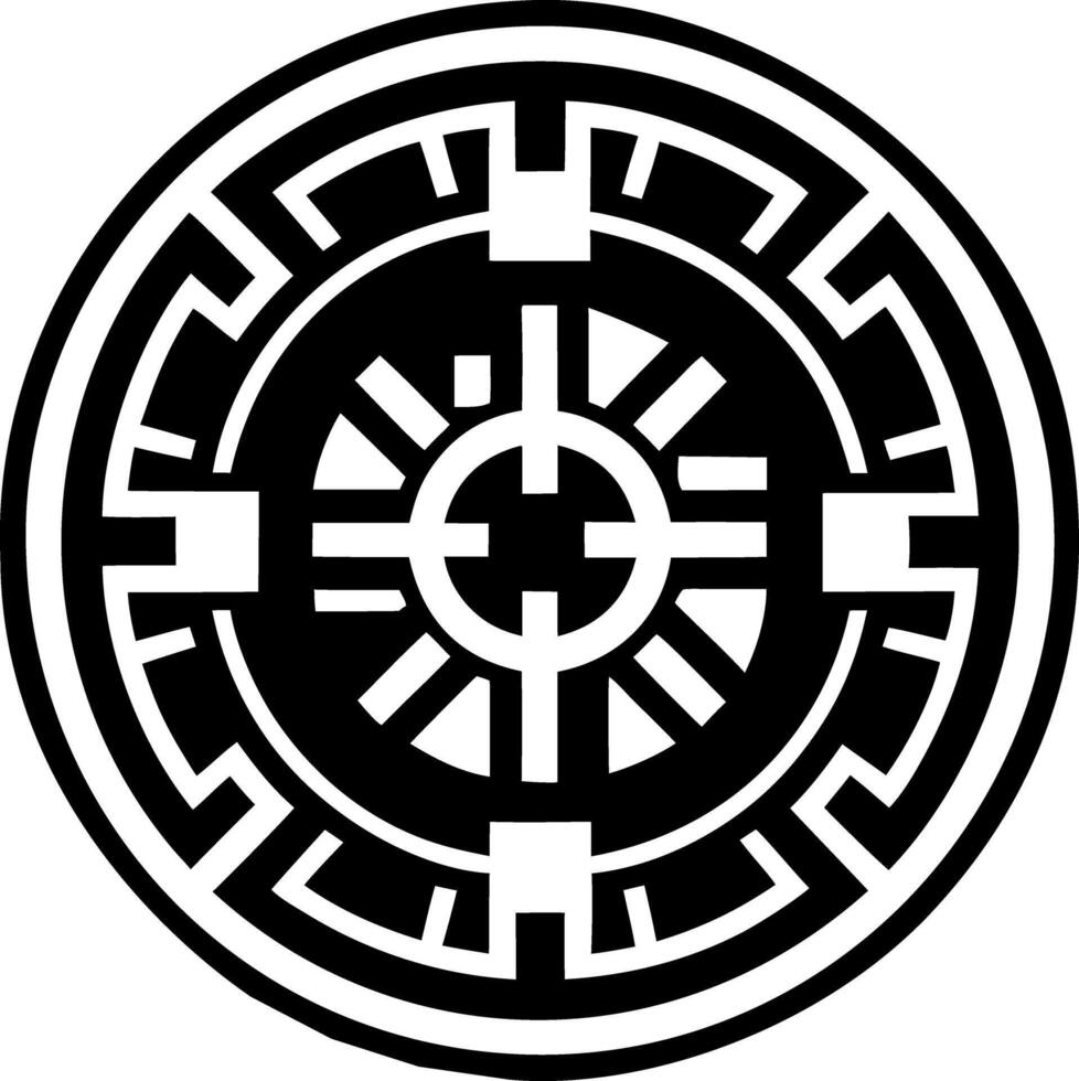 Hobo pattern icon in filled style vector