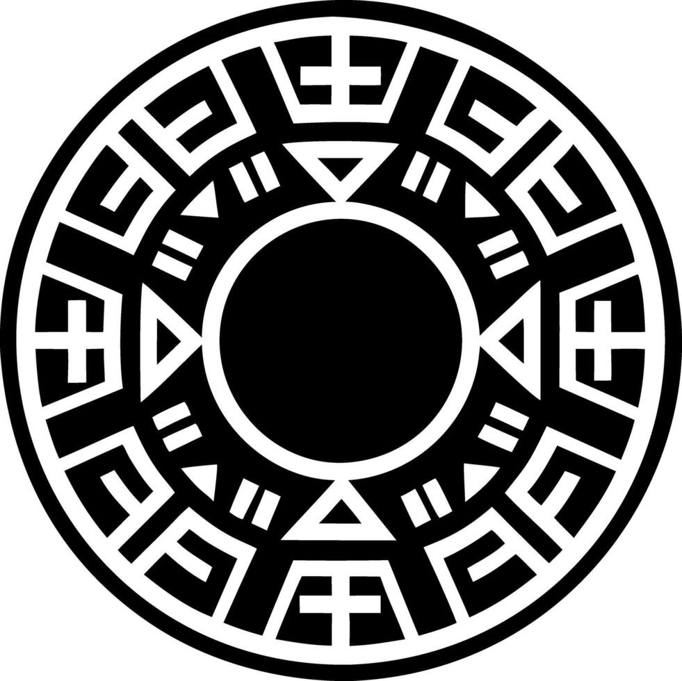 A glyph style icon of hobo circle symbol vector