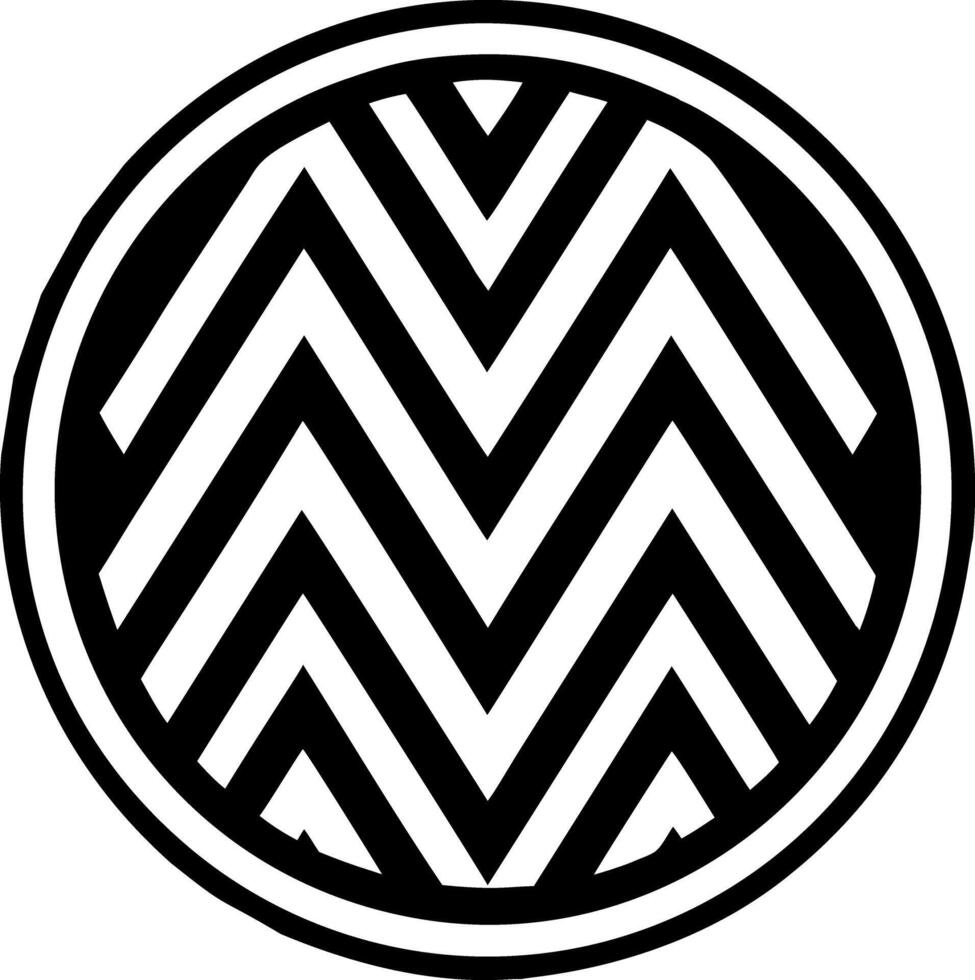 Chevron hobo icon in filled style vector