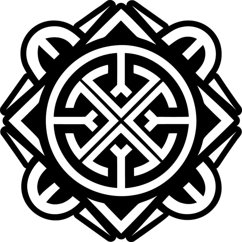 A filled style icon of quiet hobo symbol vector