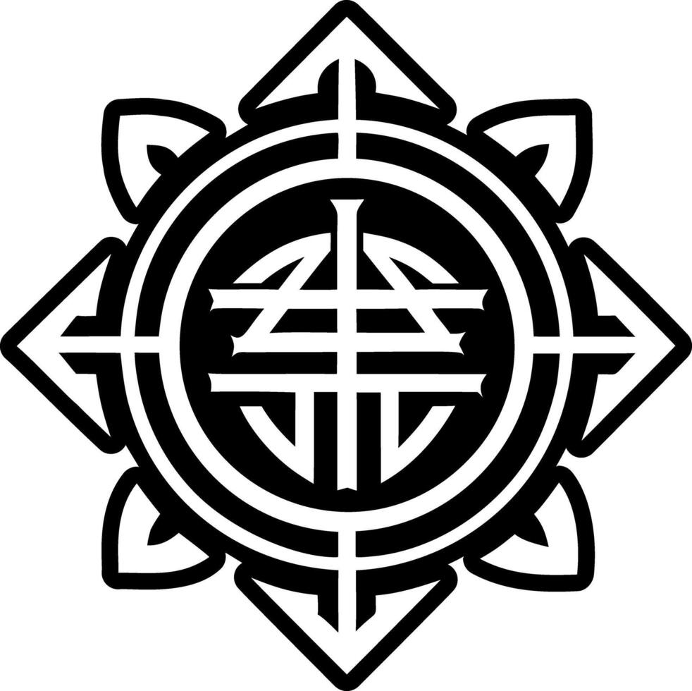 A solid style icon of back door symbol vector