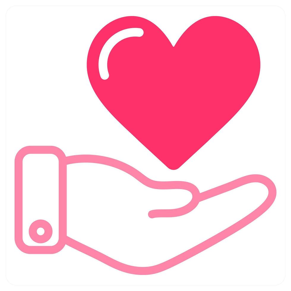 Love icon concept vector