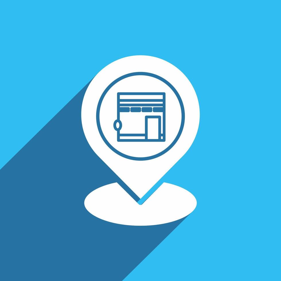 Kaaba Maps Icon Illustration Design, Islamic Ramadan Icon vector