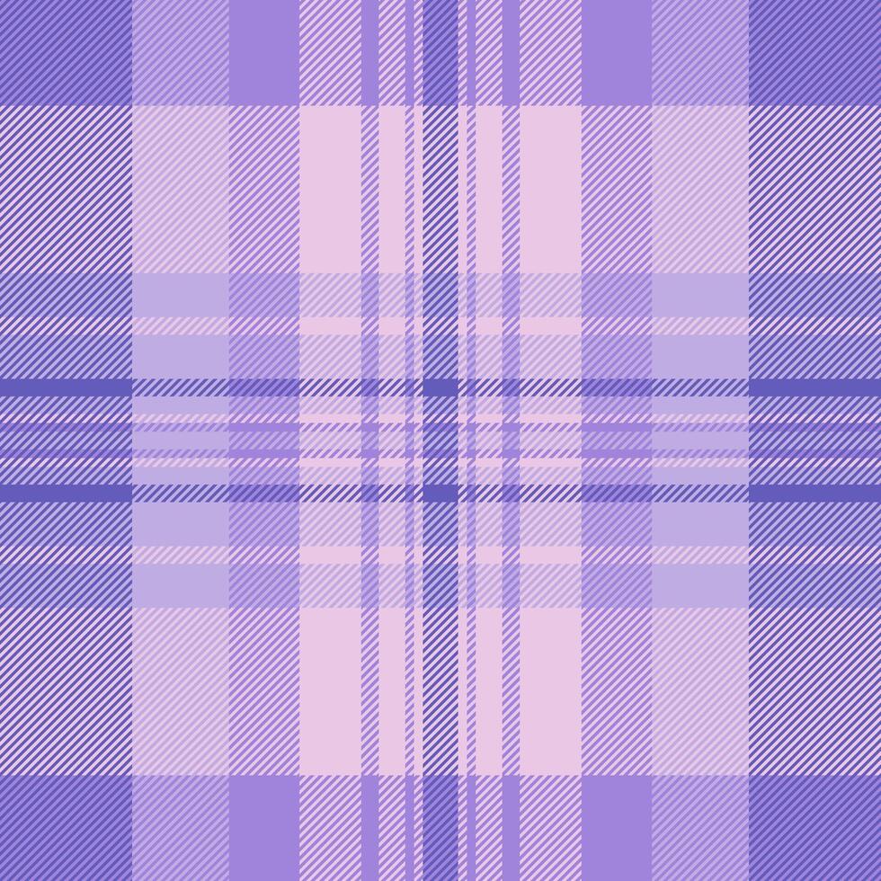 Strong background plaid , drapery pattern tartan textile. Knit check texture seamless fabric in light and indigo colors. vector