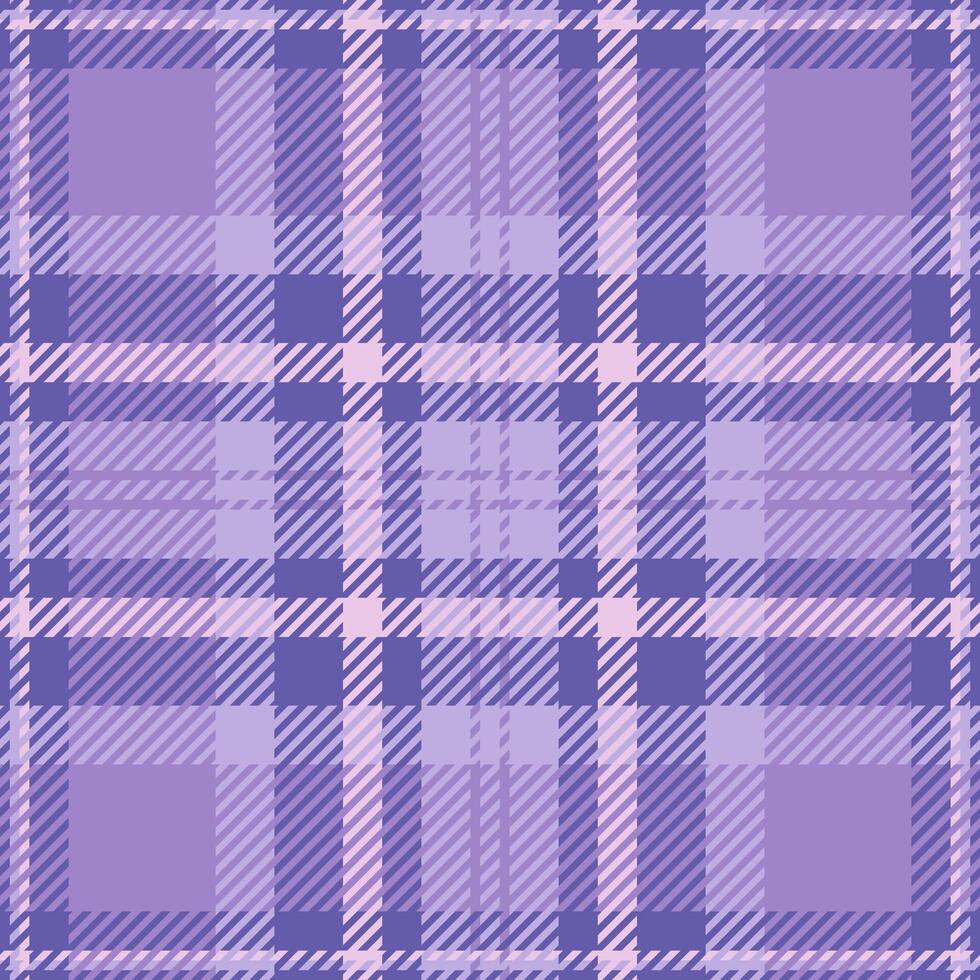 Give tartan background , summertime seamless texture fabric. Satin plaid pattern textile check in light and indigo colors. vector