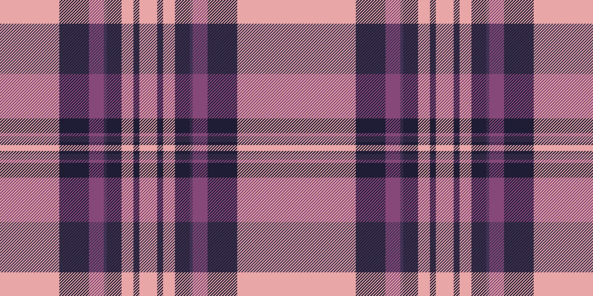 Bedroom seamless pattern check, free fabric tartan background. Creativity textile plaid texture in light and dark colors. vector