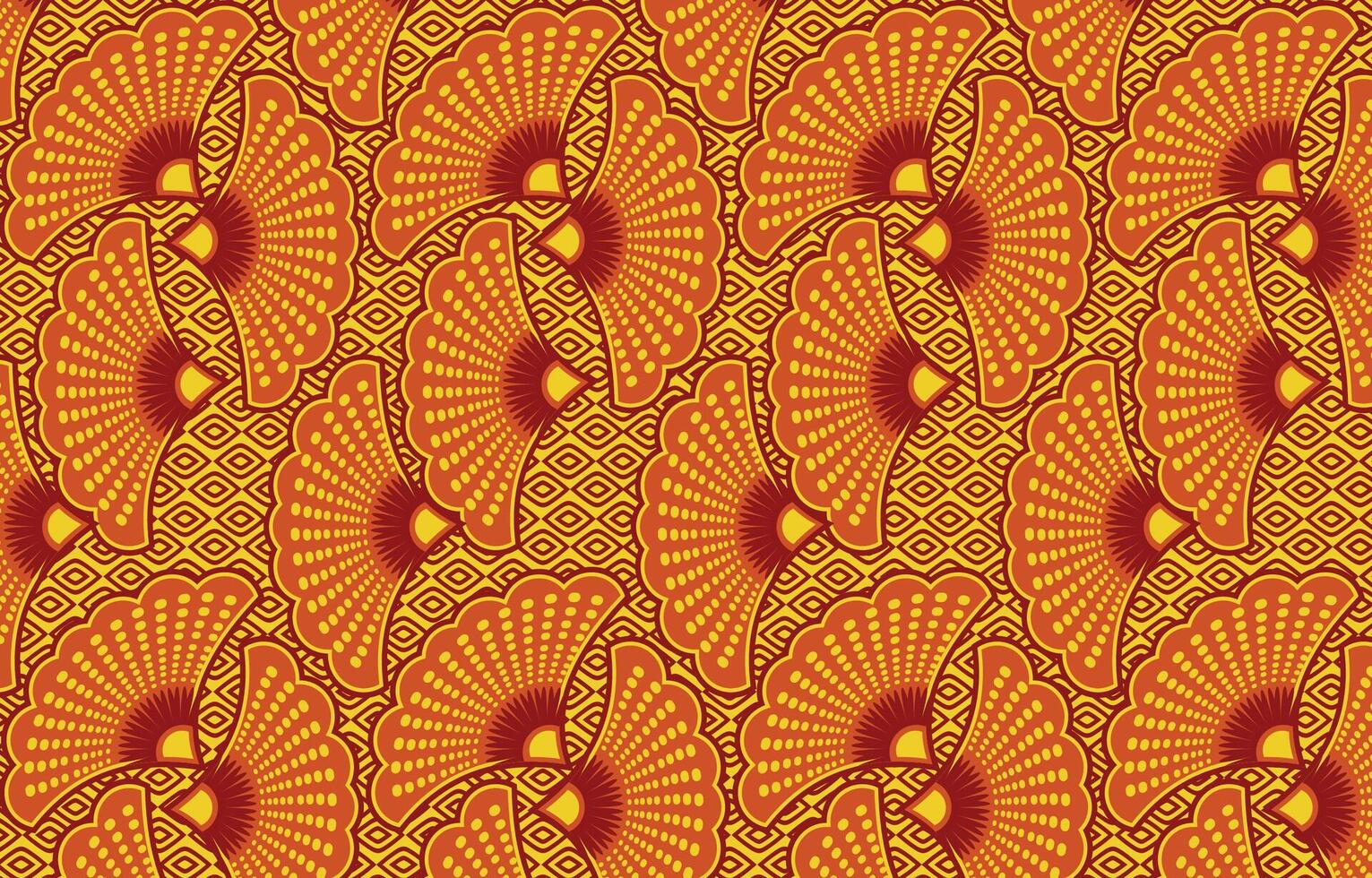 african ornament pattern vector