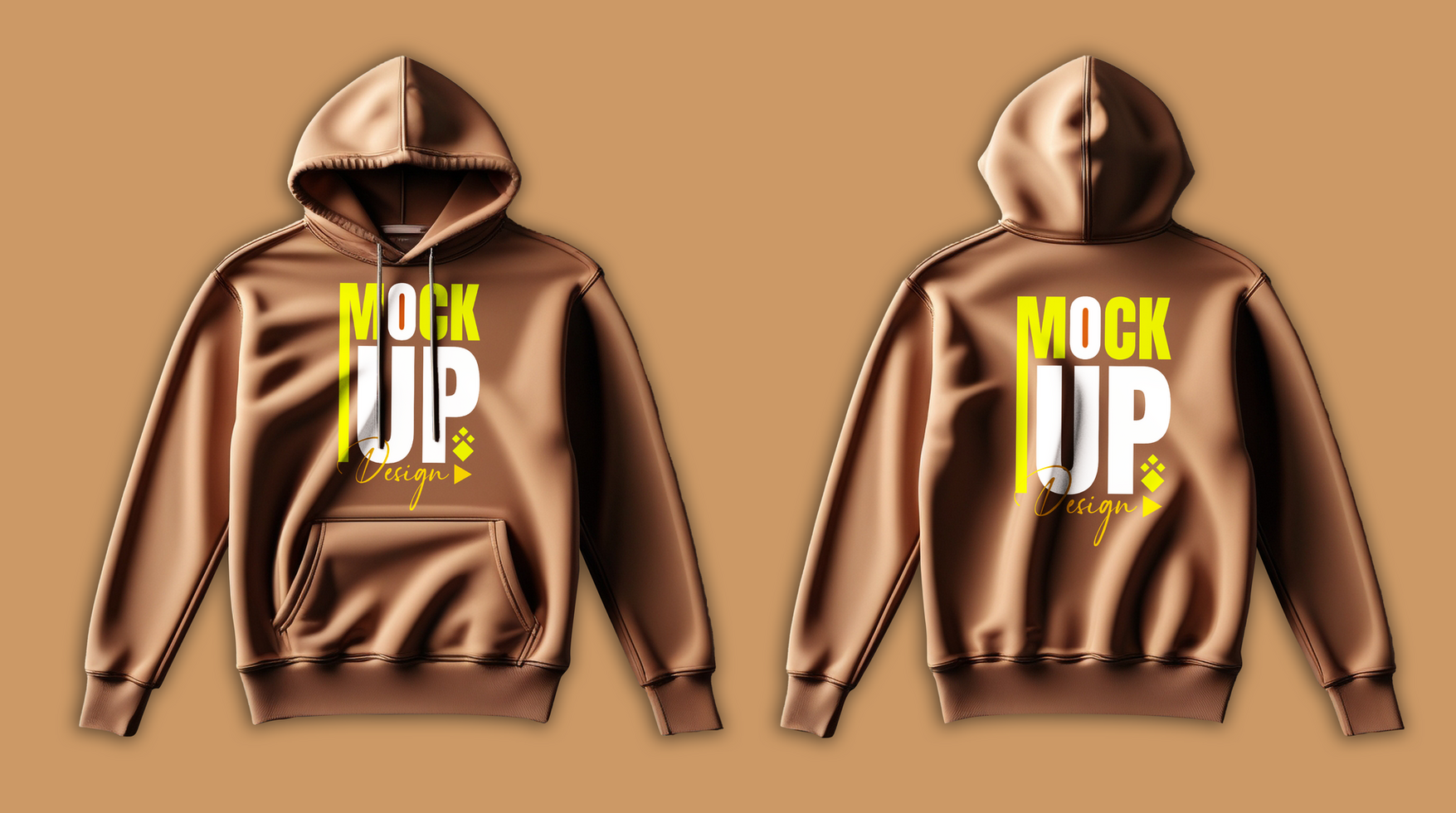 soft olive green hoodie mockup for branding concepts and isolated apparel presentation psd