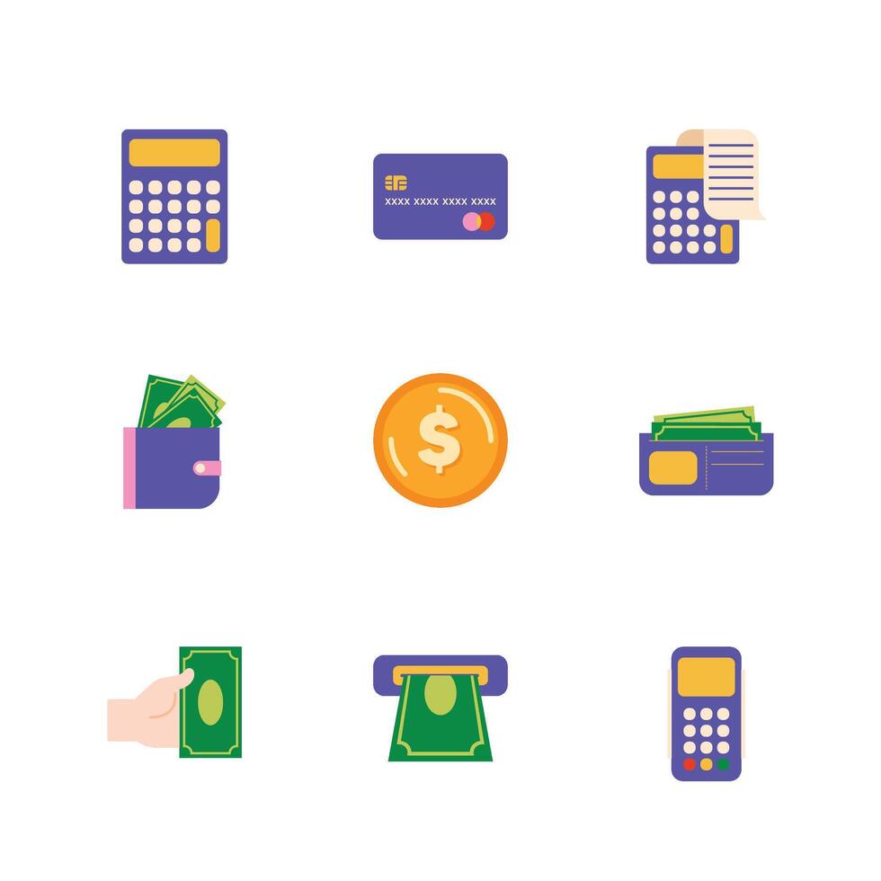 Finance and Ecommerce vector