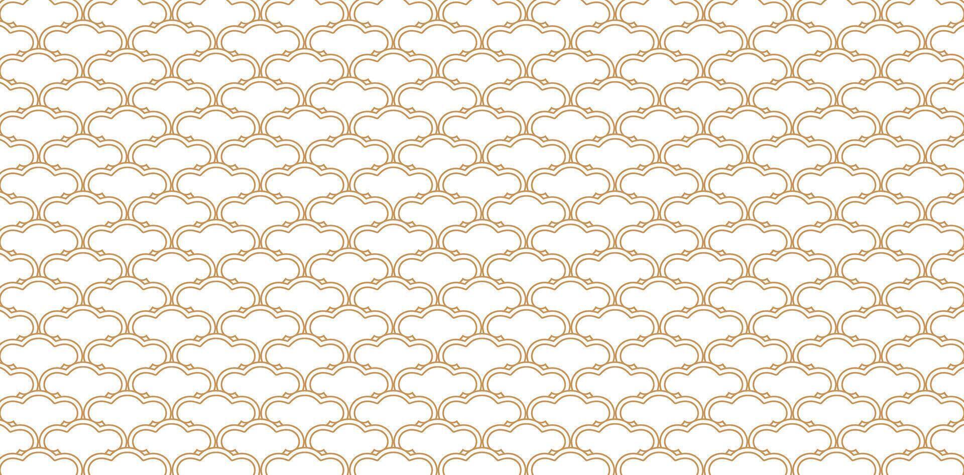 chinese style pattern Modern geometric ornament with repeating elements golden colors isolated white backgrounds for chinese new year card backgrounds, surface textures, books covers, banners vector
