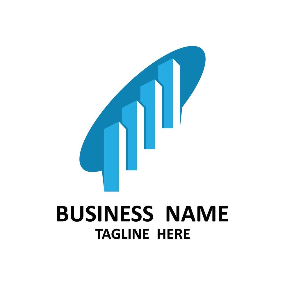 finance logo icon, business and finance icon logo vector