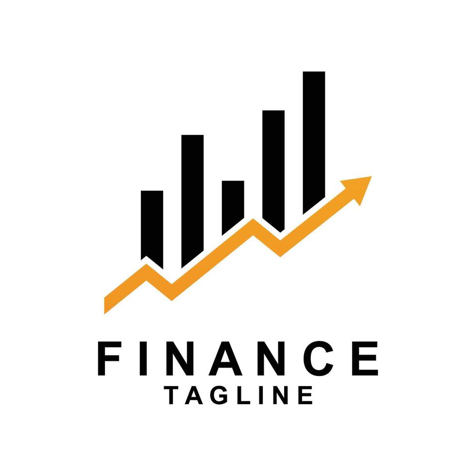 Business Finance Logo on white background vector