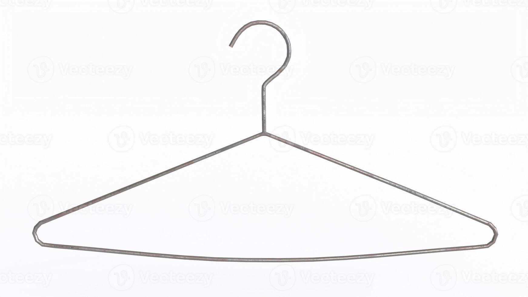 clothes hangers with white background 3 photo
