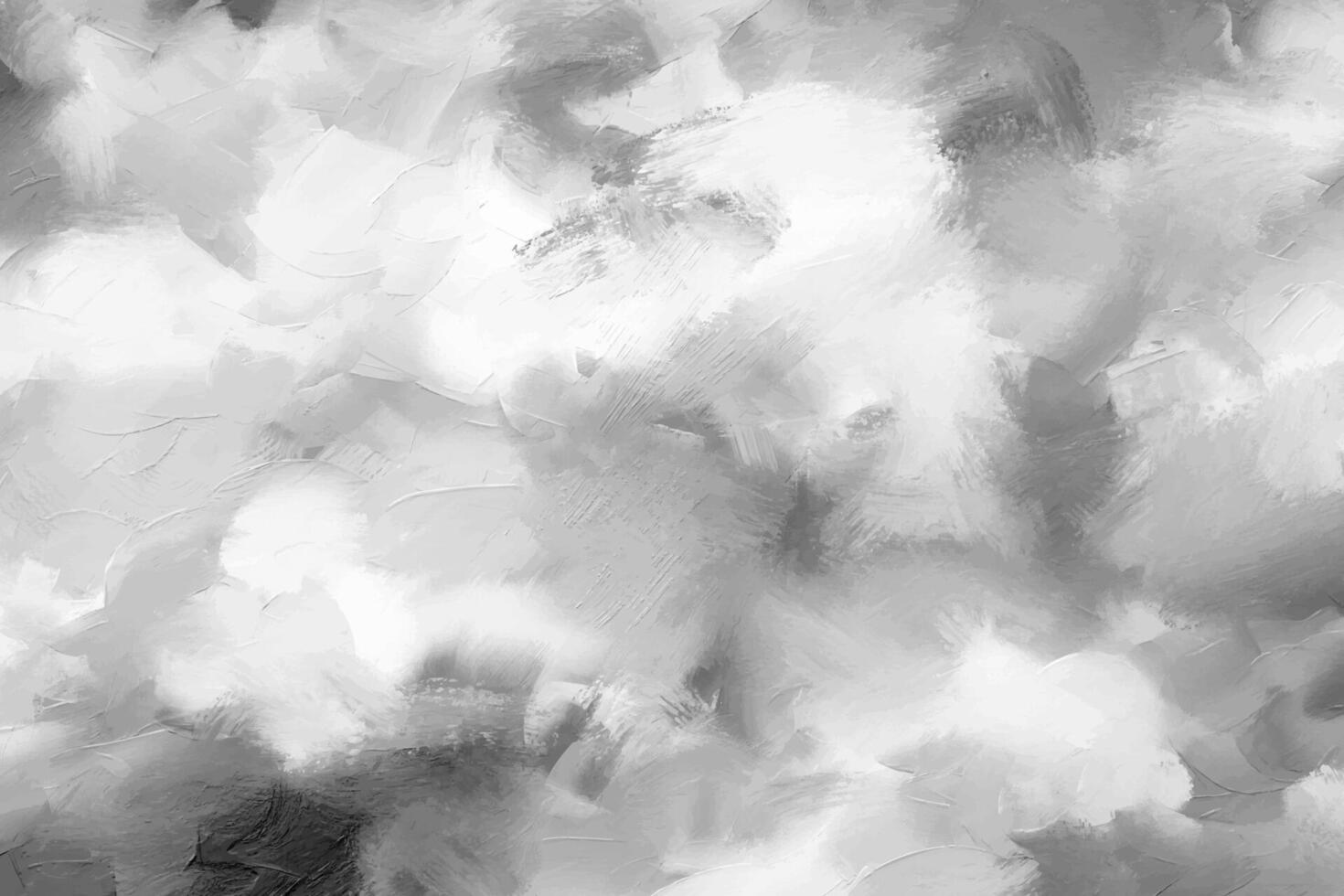 Grey Oil Painting Texture Background. Acrylic Paint Distressed Overlay Texture for banner, cover, presentations, poster, ads vector
