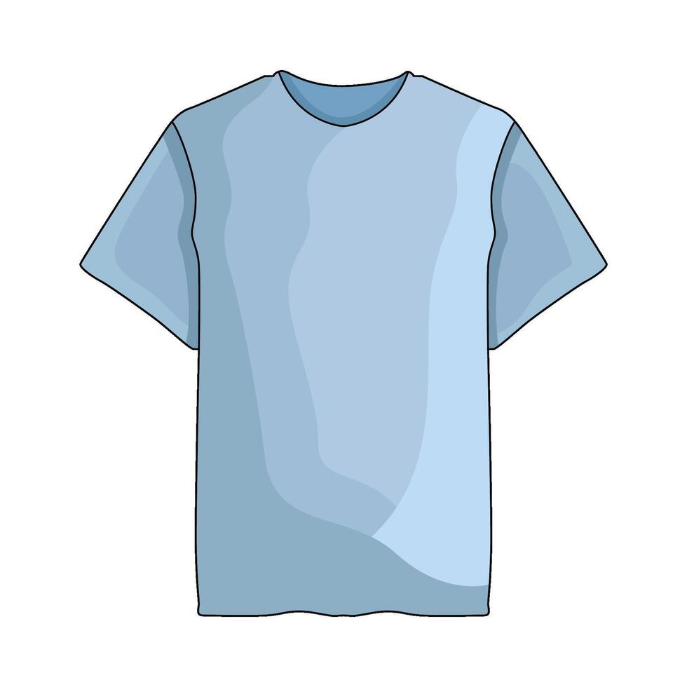 illustration of tshirt vector