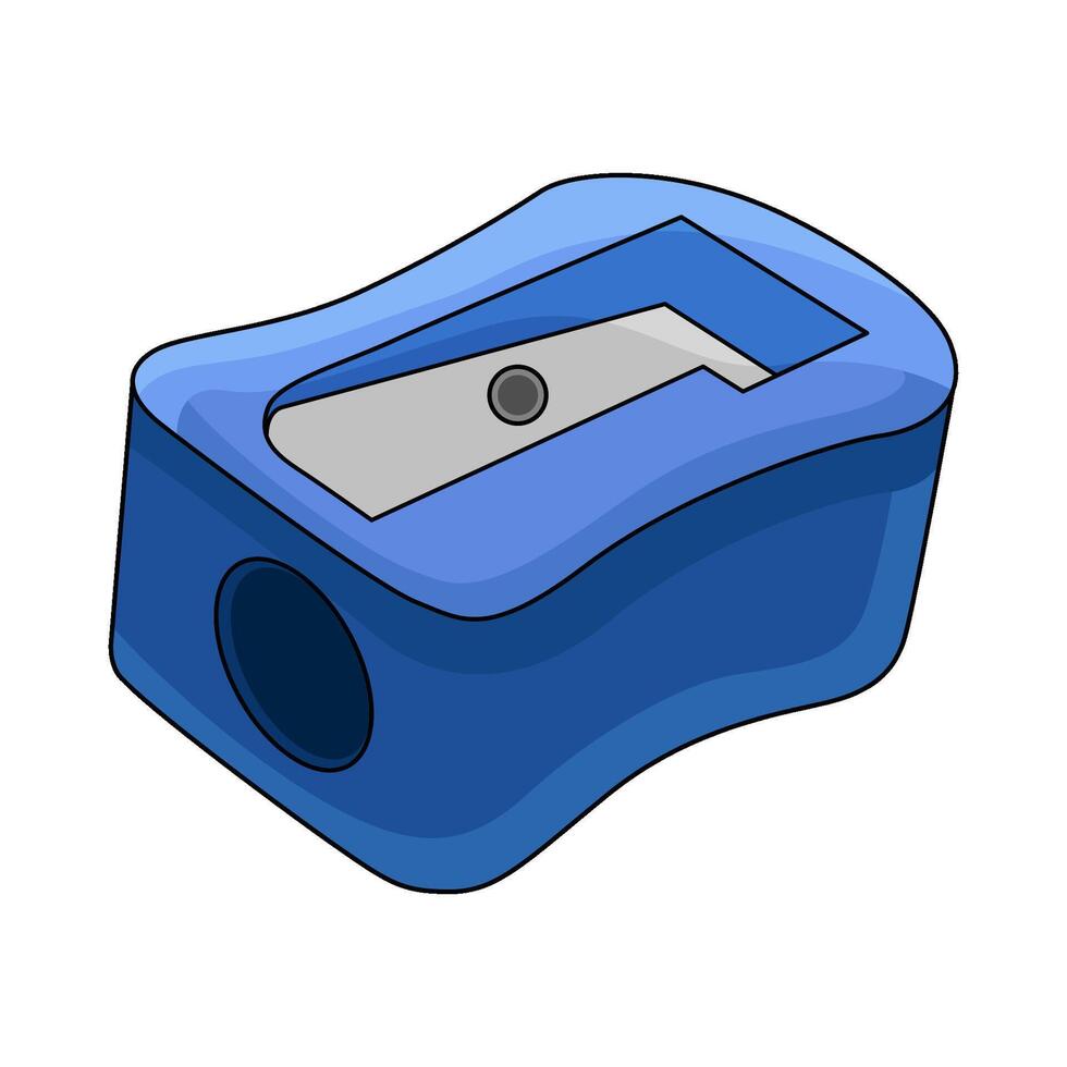 illustration of pencil sharpener vector