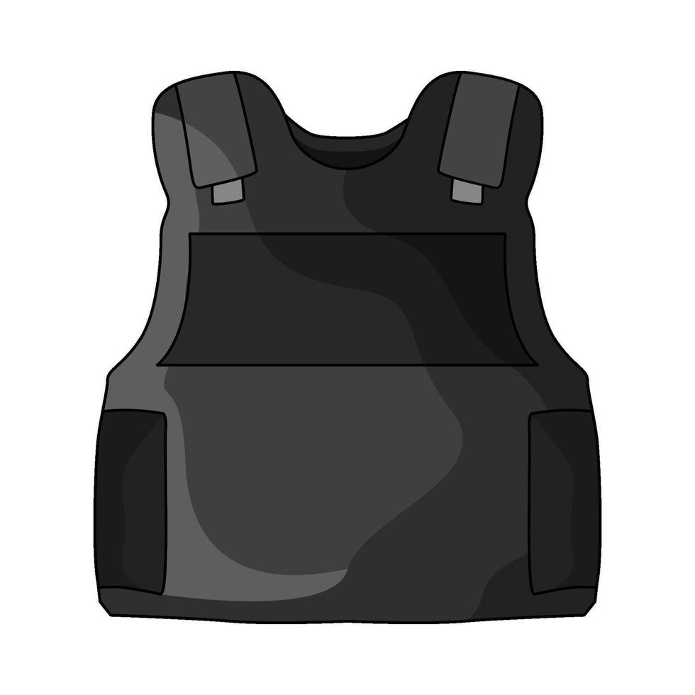 illustration of Bulletproofs Vest vector