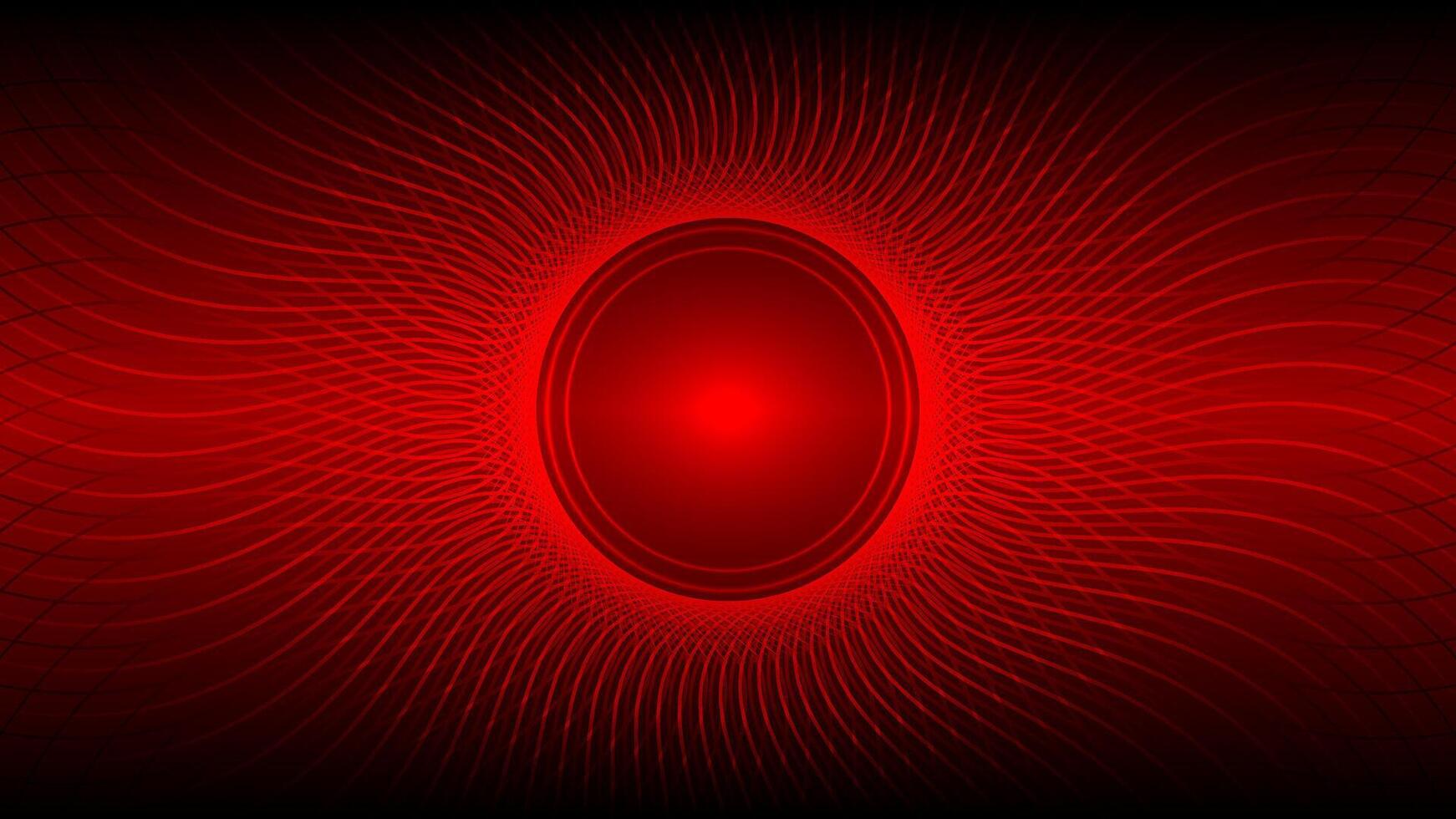 abstract elegant red circle background, with luxury dynamic line wave gradient vector