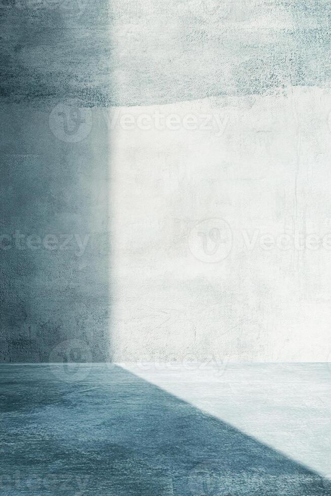 This serene Nordic-inspired background showcases a lightly textured blue wall with subtle linear patterns. The clean design offers ample negative space, perfect for text overlay photo