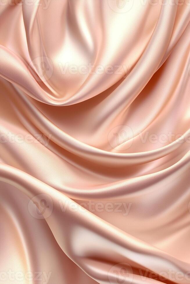 This visual showcases a soft gradient transitioning from dusty rose to champagne beige. The satin-like texture enhances its warmth and elegance, perfect for text overlay applications photo
