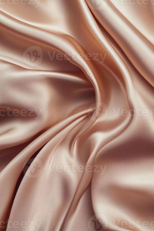 This gradient features a soothing blend of dusty rose transitioning into champagne beige. Its satin-like texture adds warmth, creating an ideal backdrop for elegant text or design features photo